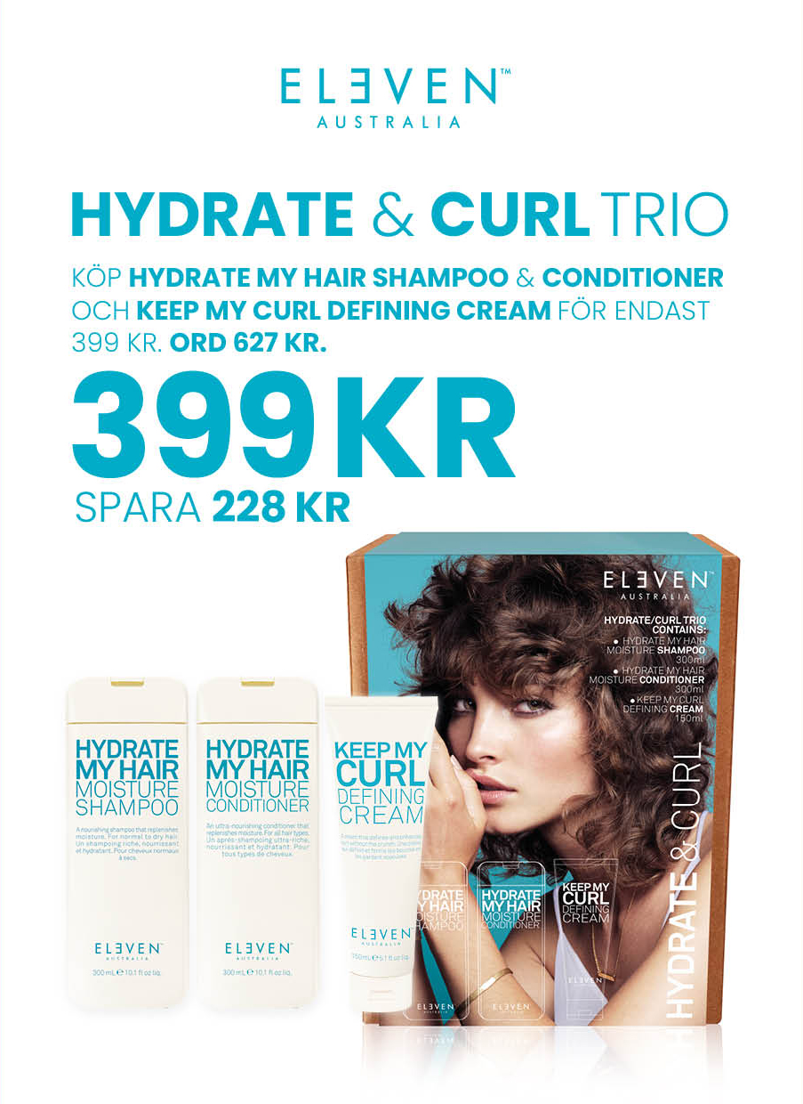 Eleven Australia Hydrate / Curl TRIO Box - Hairsale.se