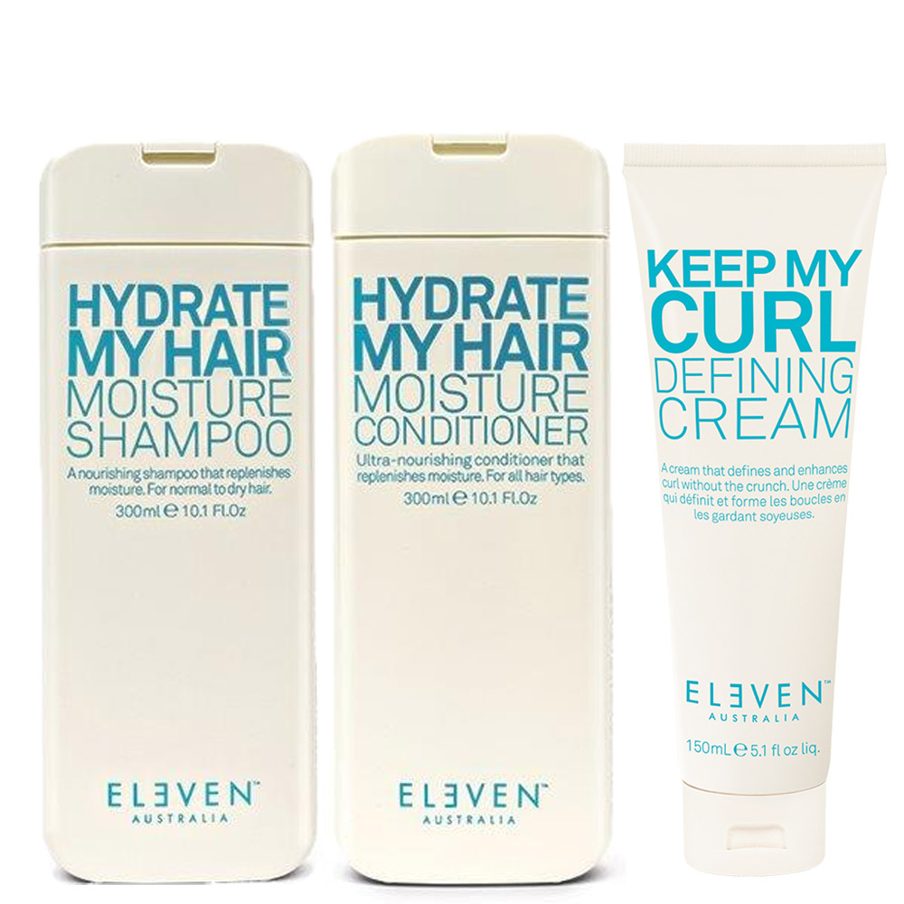 Eleven Australia Hydrate / Curl TRIO Box - Hairsale.se