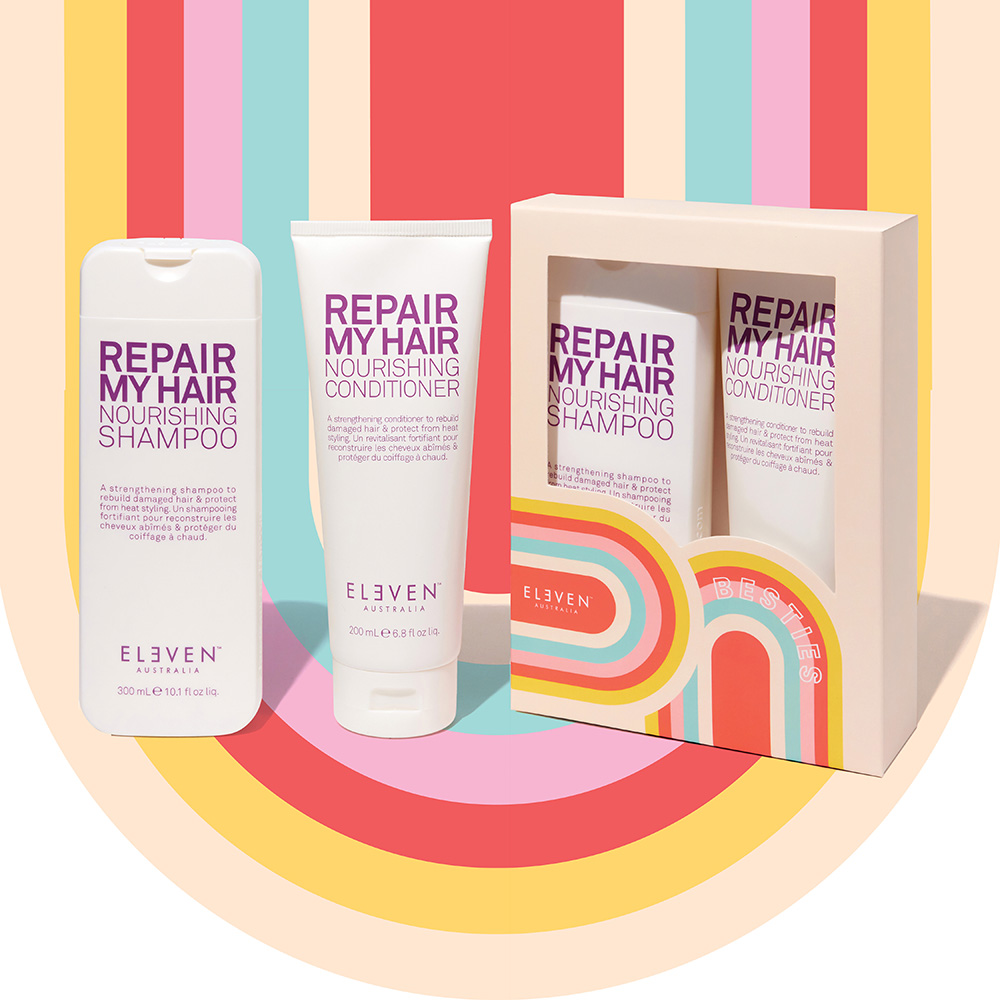 Eleven Australia Repair My Hair Shampoo+Conditioner DUO in a box - Hairsale.se