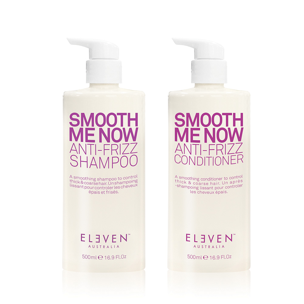 Eleven Australia Smooth Me Now Anti-Frizz DUO, 500ml - Hairsale.se