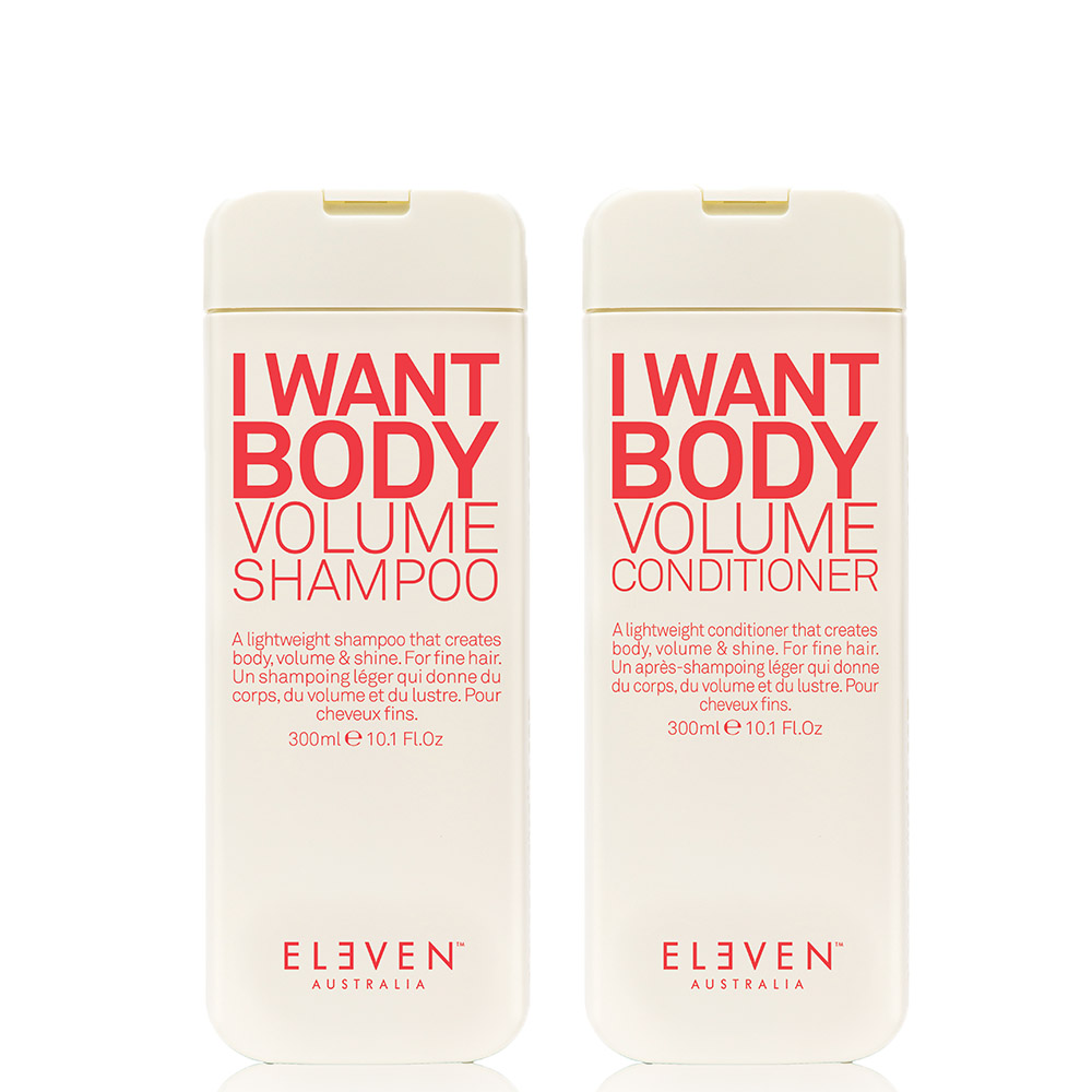 Eleven Australia I Want Body Volume Shampoo + Conditioner DUO - Hairsale.se