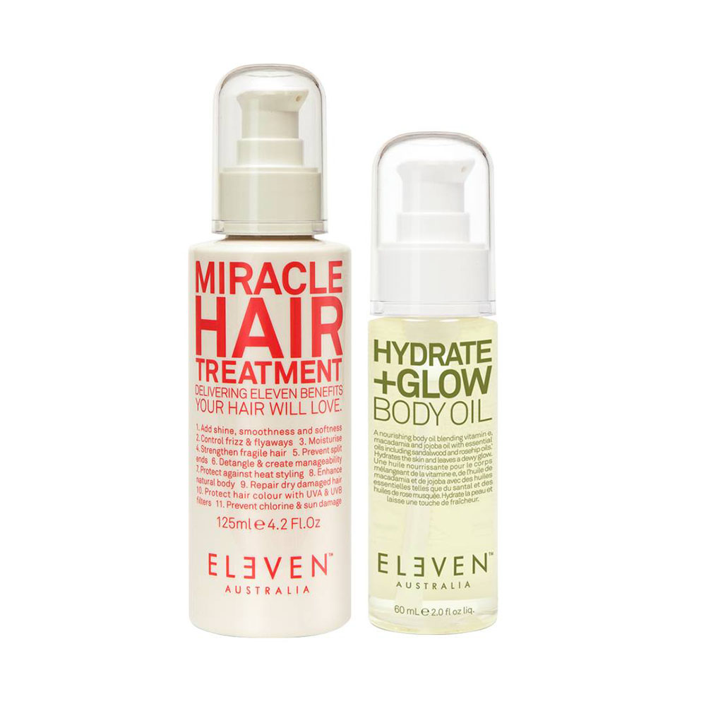 Eleven Australia Miracle Hair Treatment + Hydrate +Glow Body Oil - Hairsale.se