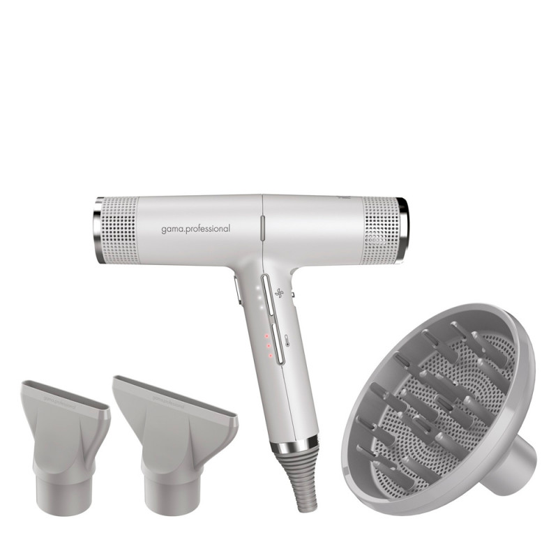 GA.MA Professional IQ Hairdryer Silvergr - Hairsale.se