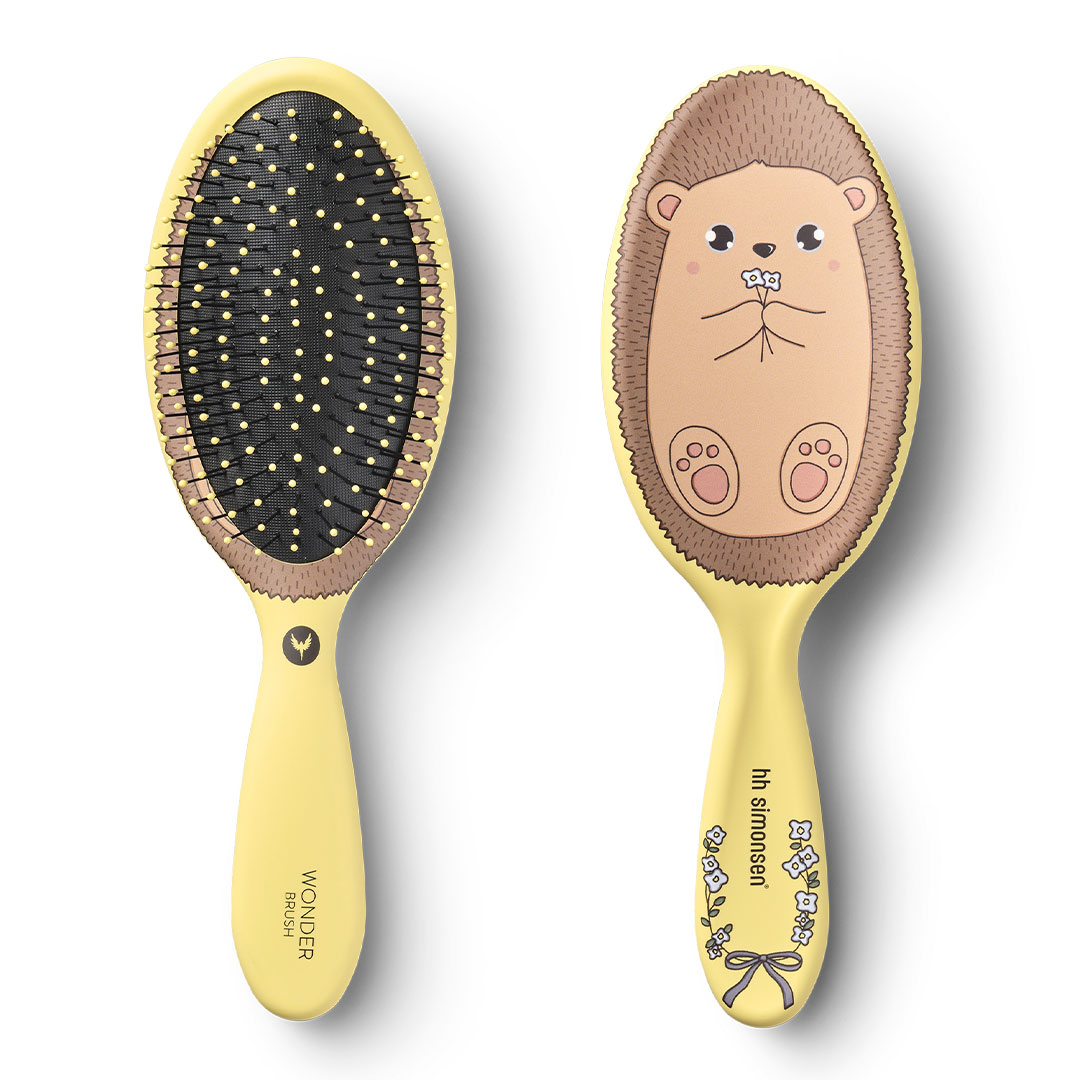 HH Simonsen Wonder Brush - Kids Hedgehog - Igelkott - Hairsale.se