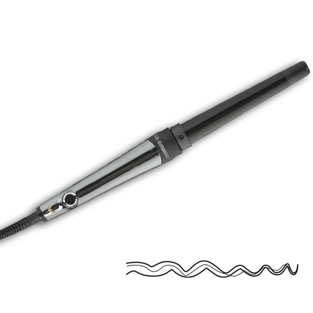 HH Simonsen ROD Curling Iron VS3 touch handle, locktng - Hairsale.se