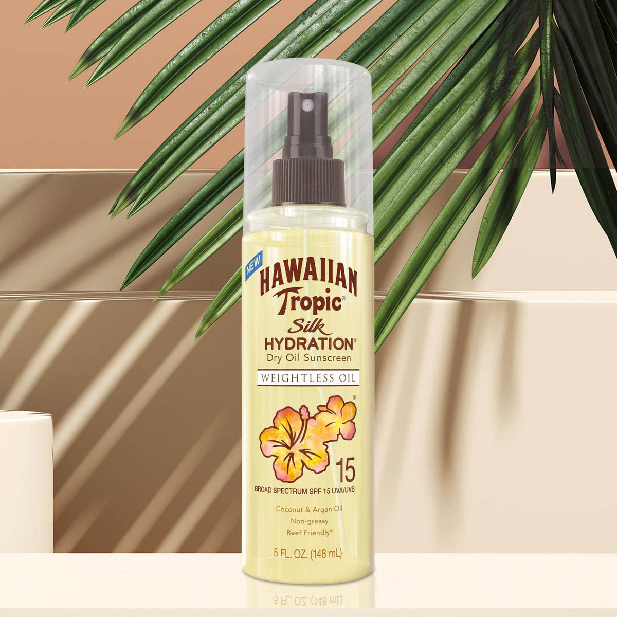 Hawaiian Tropic Silk Hydration Dry Oil Mist, spf15, 150ml - Hairsale.se