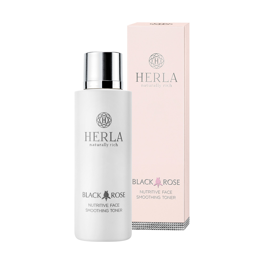 Herla Black Rose nutritive face smoothing toner, 200ml - Hairsale.se