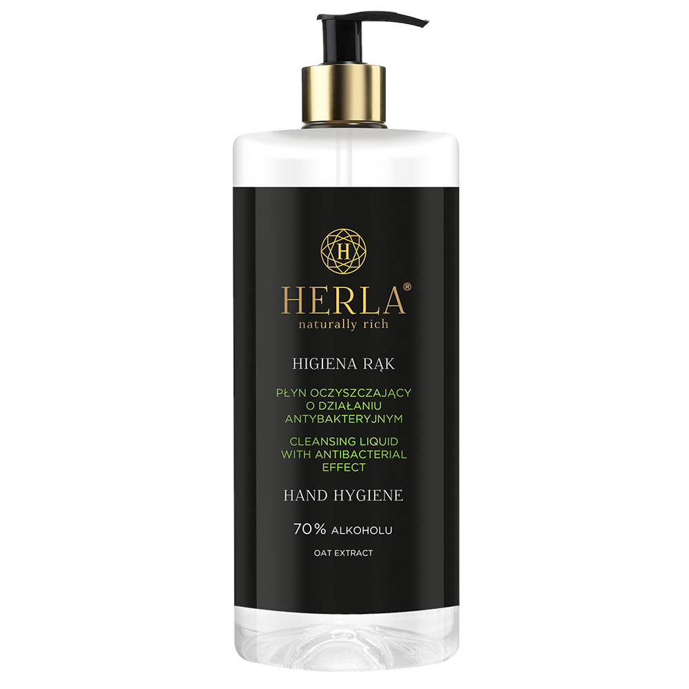 Herla Hand Hygiene- Handsprit med antibakteriell effekt, 1000ml - Hairsale.se