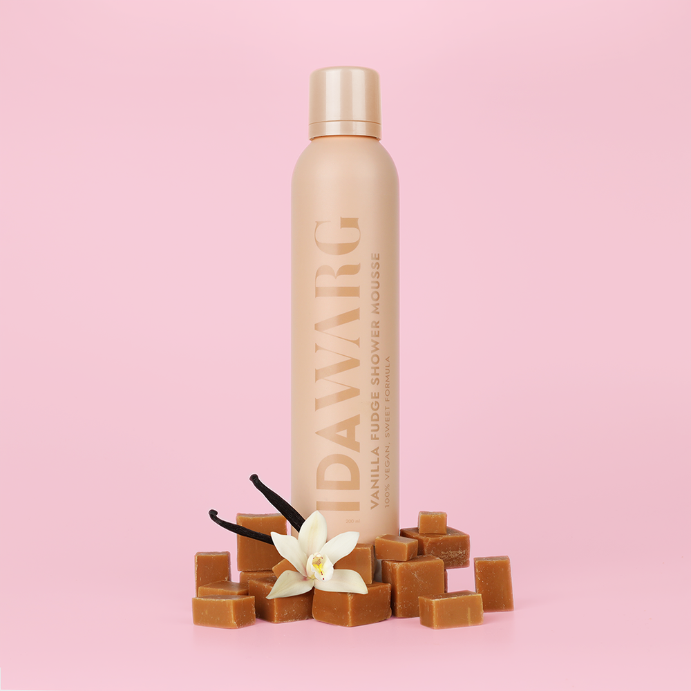 IDA WARG Vanilla Fudge Shower Mousse, 200ml - Hairsale.se