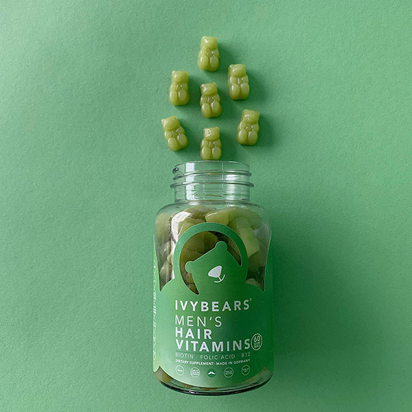 Ivybears Men´s HAIR VITAMINS - Hairsale.se