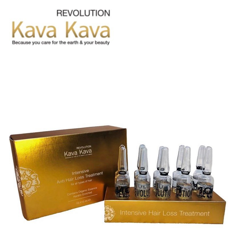 Kava Kava Intensive Anti Hair Loss Treatment, 10 x 10ml - Hairsale.se