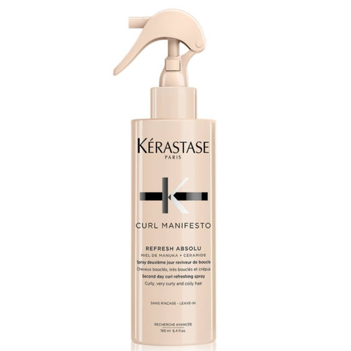 Kerastase Curl Manifesto Refresh Absolu leave-in fr lockigt hr, 190 ml - Hairsale.se