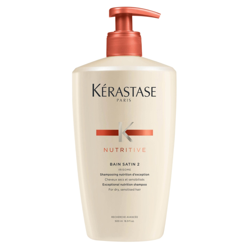 Kerastase Nutritive Bain Satin 2 Irisome 500ml, Schampo Torrt/Känsligt - Hairsale.se