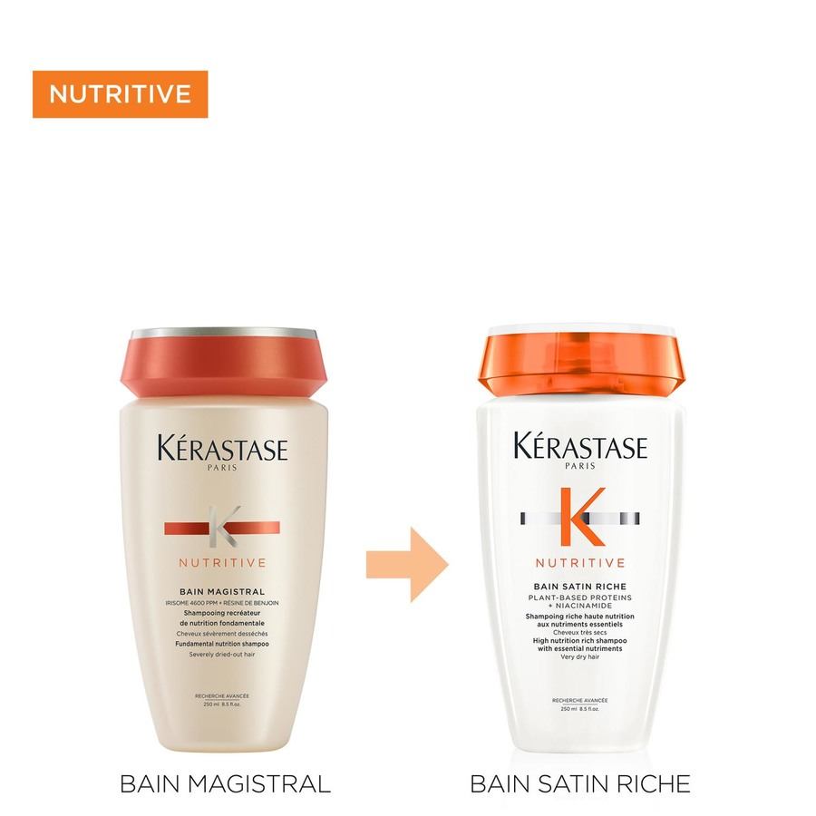 Kerastase Nutritive Bain Satin Riche, 250ml - fr mycket torrt hr - Hairsale.se