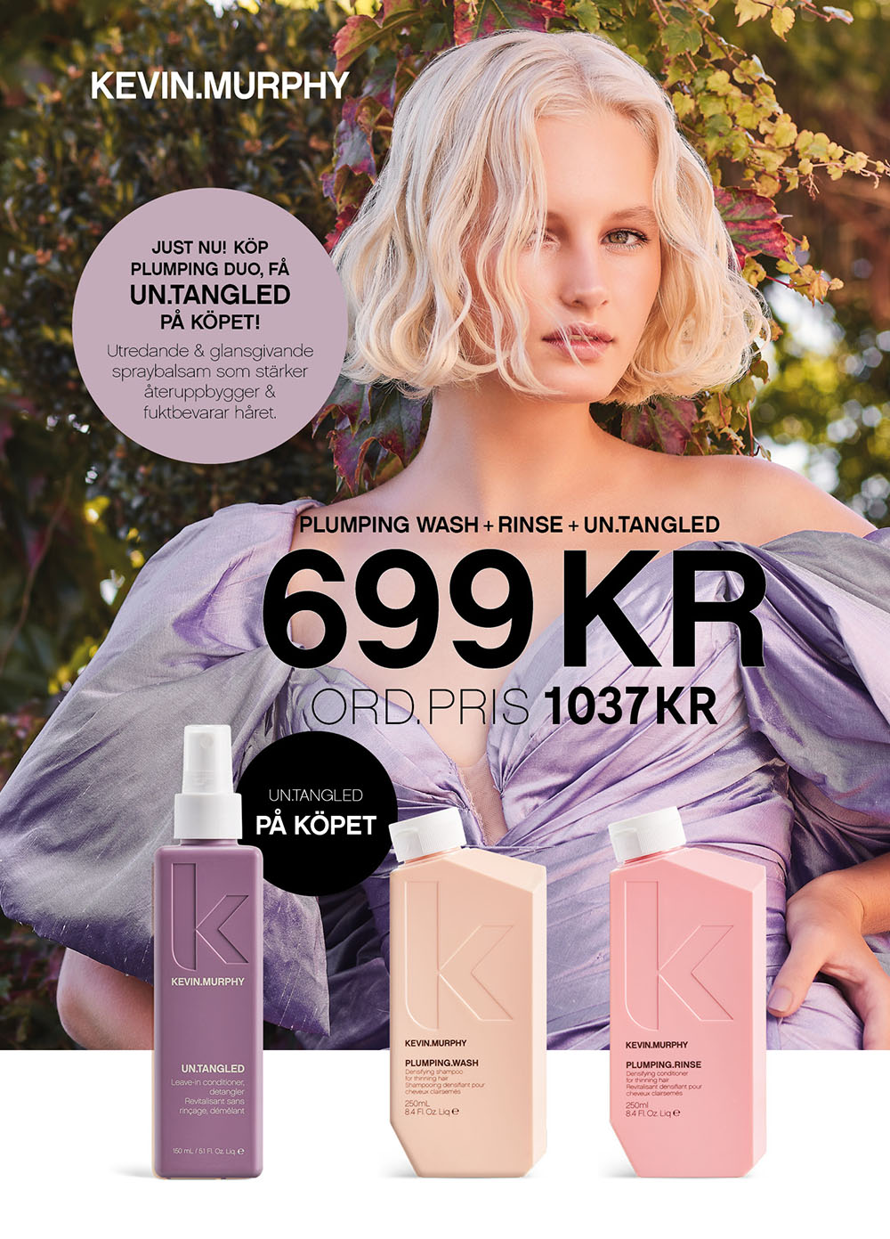Kevin Murphy Plumping Duo + Un.Tangled på köpet! - Hairsale.se