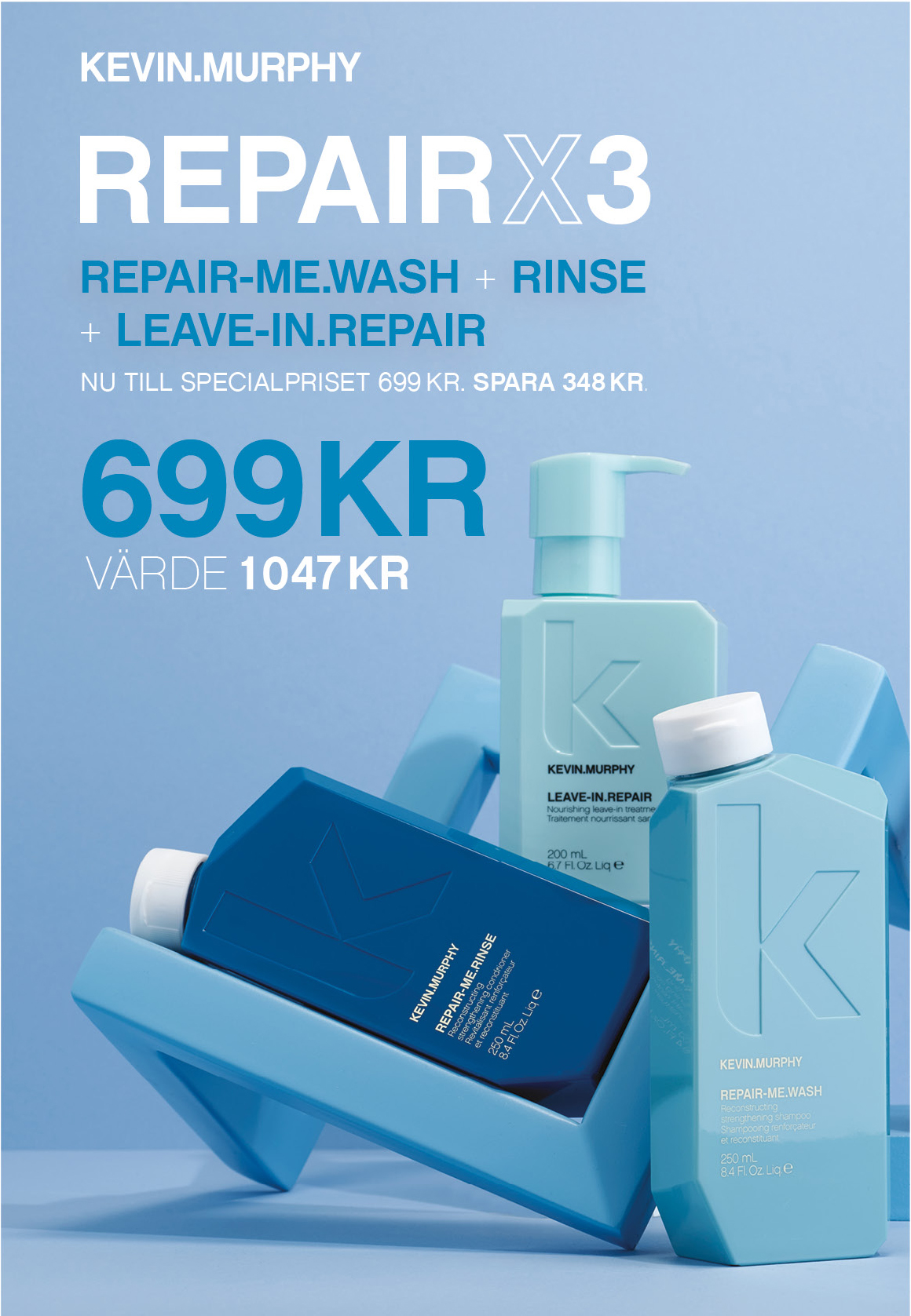 Kevin Murphy Repair Me TRIO Leave-in på köpet - Hairsale.se