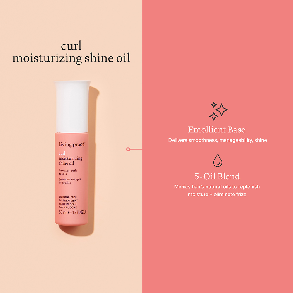 Living Proof Curl Moisturizing Shine Oil - Hairsale.se