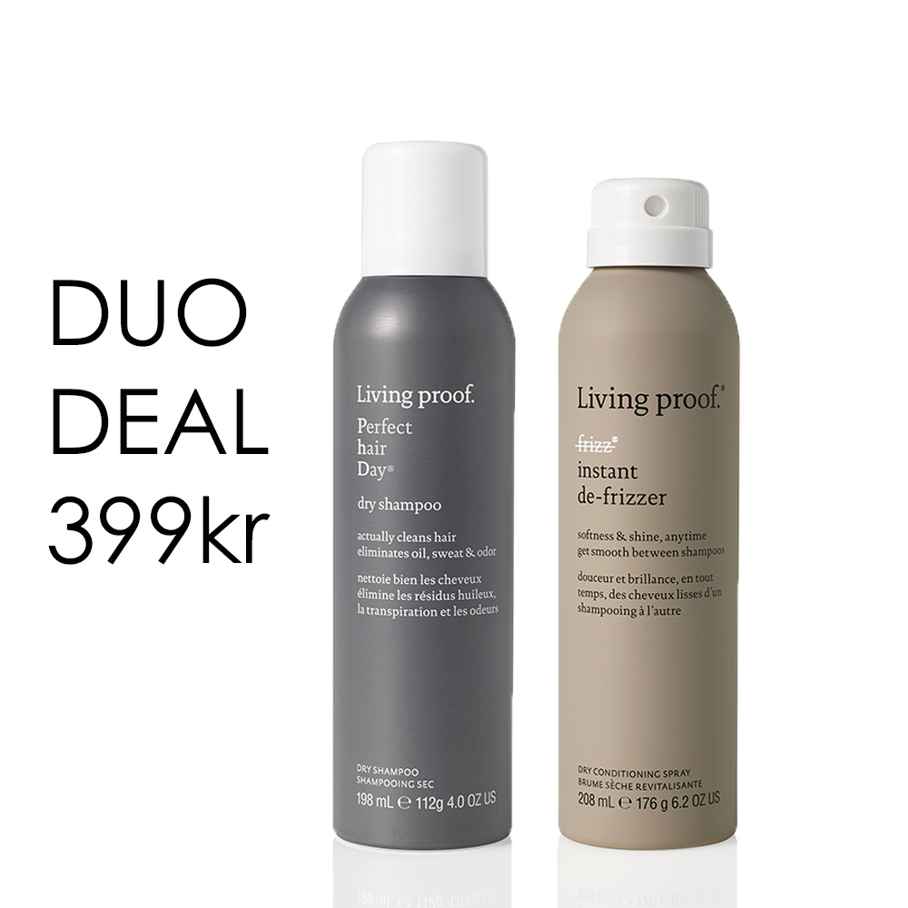 Living Proof Dry Shampoo + Instant de frizzer DUO - Hairsale.se