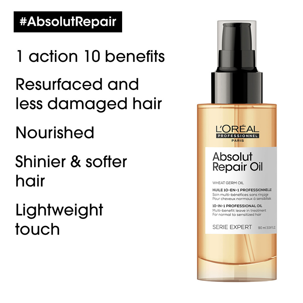 Loreal Absolut Repair Oil, 90ml - Hairsale.se