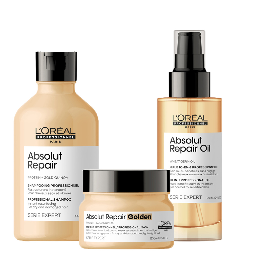 Loreal Absolut Repair 3 Step Routine - Hairsale.se