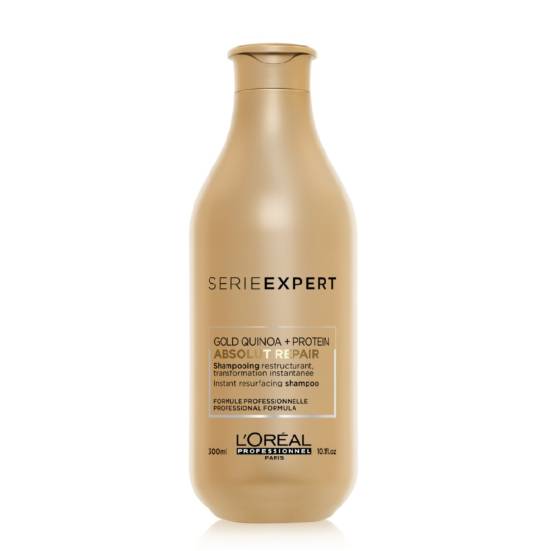 Loreal Absolut Repair Gold Quinoa Shampoo 300ml - Hairsale.se