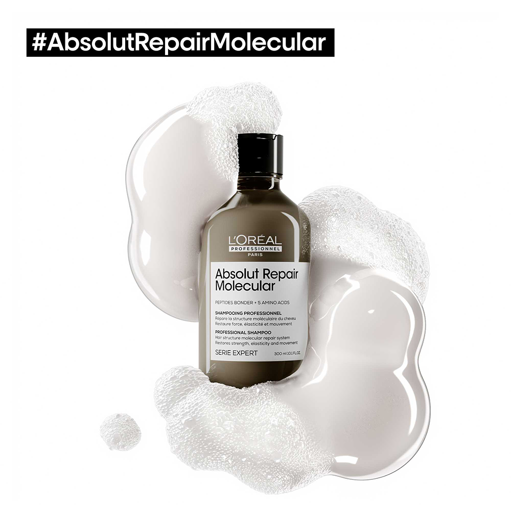 Loreal Absolut Repair Molecular Shampoo, 300ml - Hairsale.se