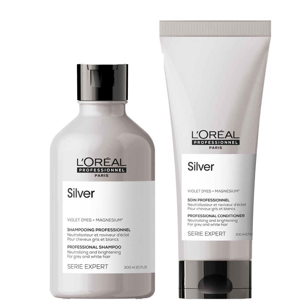 Loreal Silver Shampoo + Conditioner DUO - Hairsale.se