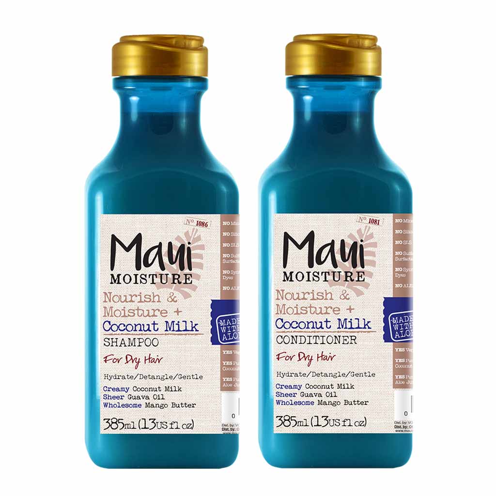 Maui Moisture Coconut Milk Shampoo + Conditioner DUO - Hairsale.se