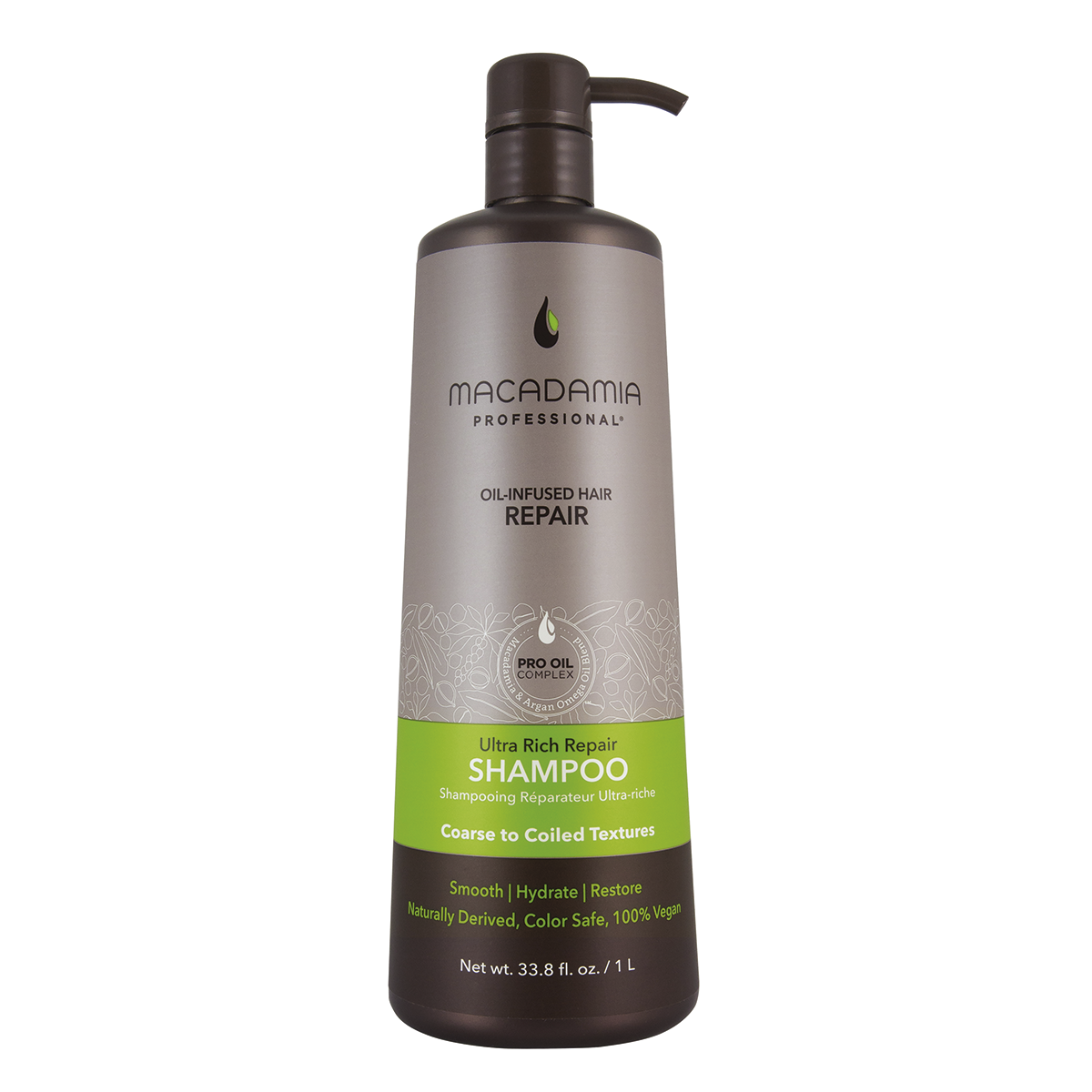 Macadamia Ultra Rich Repair Shampoo 1000ml - Hairsale.se