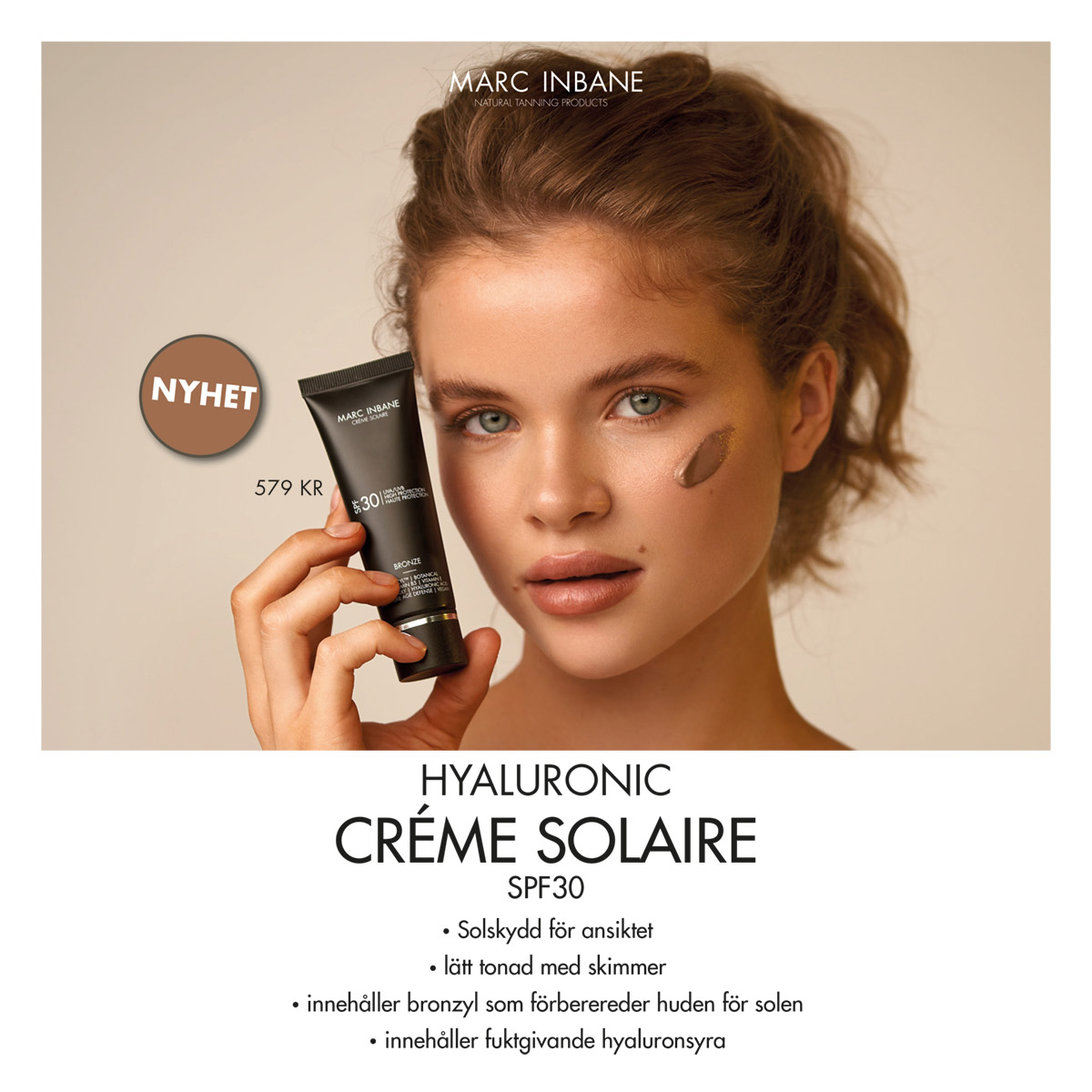 Marc Inbane Crme Solaire Bronze SPF30, 50ml - Hairsale.se