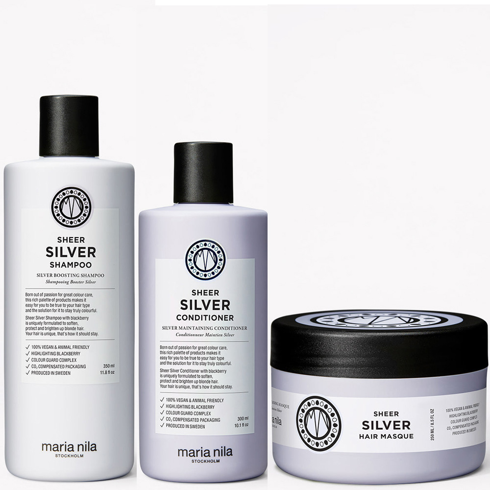 Maria Nila Sheer Silver Trio - Hairsale.se