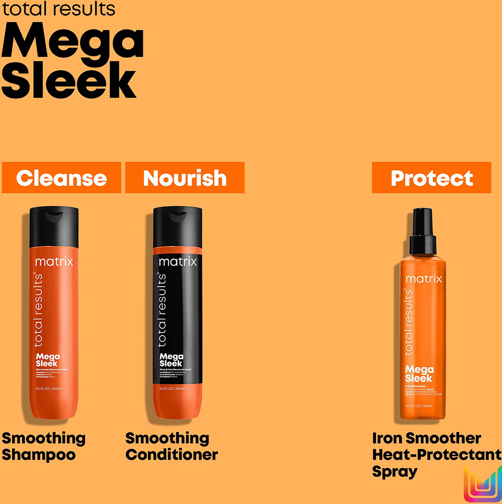 Matrix Total Results Mega Sleek Iron Smoother, 250ml - Hairsale.se