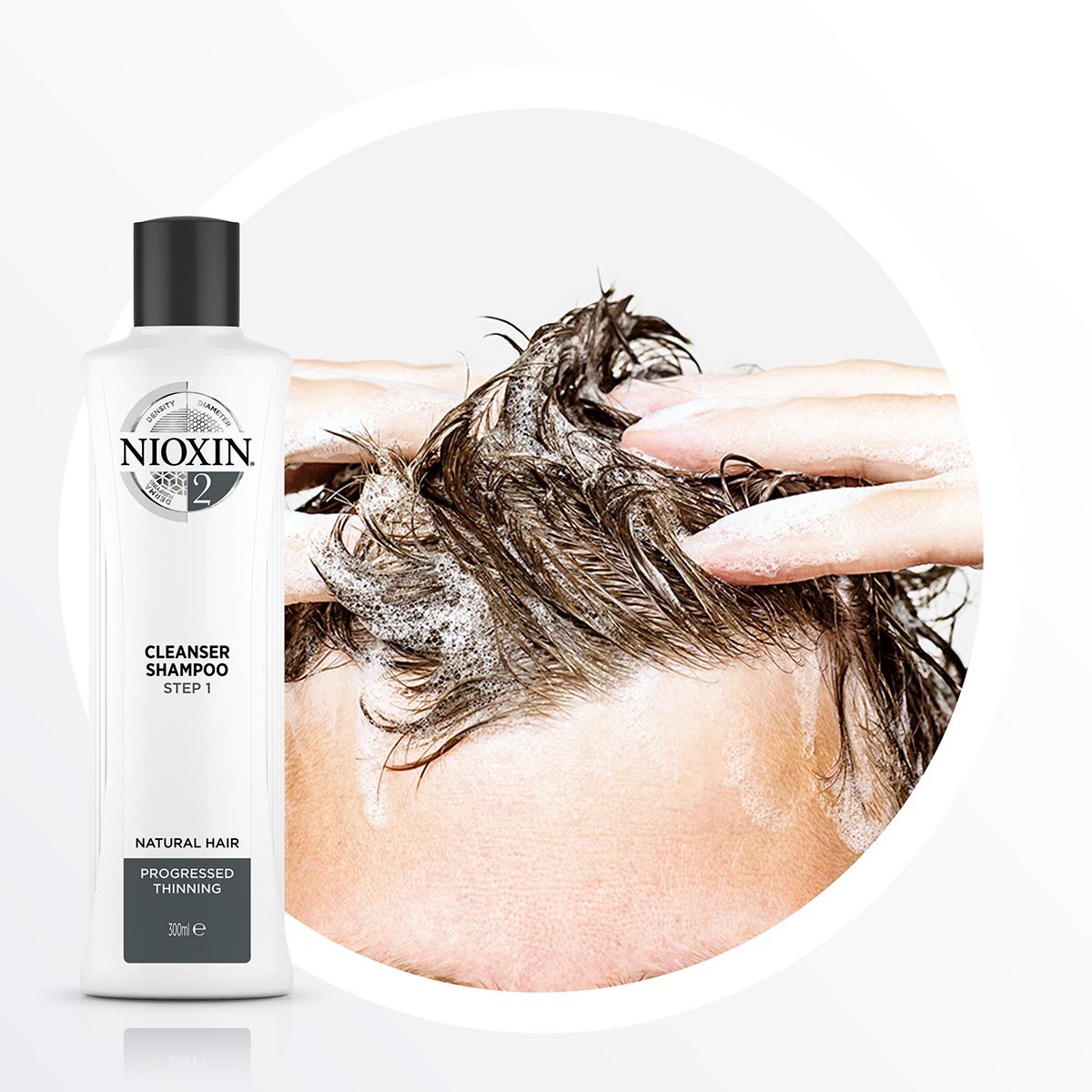 Nioxin System 2 Cleanser Shampoo 300ml - Hairsale.se