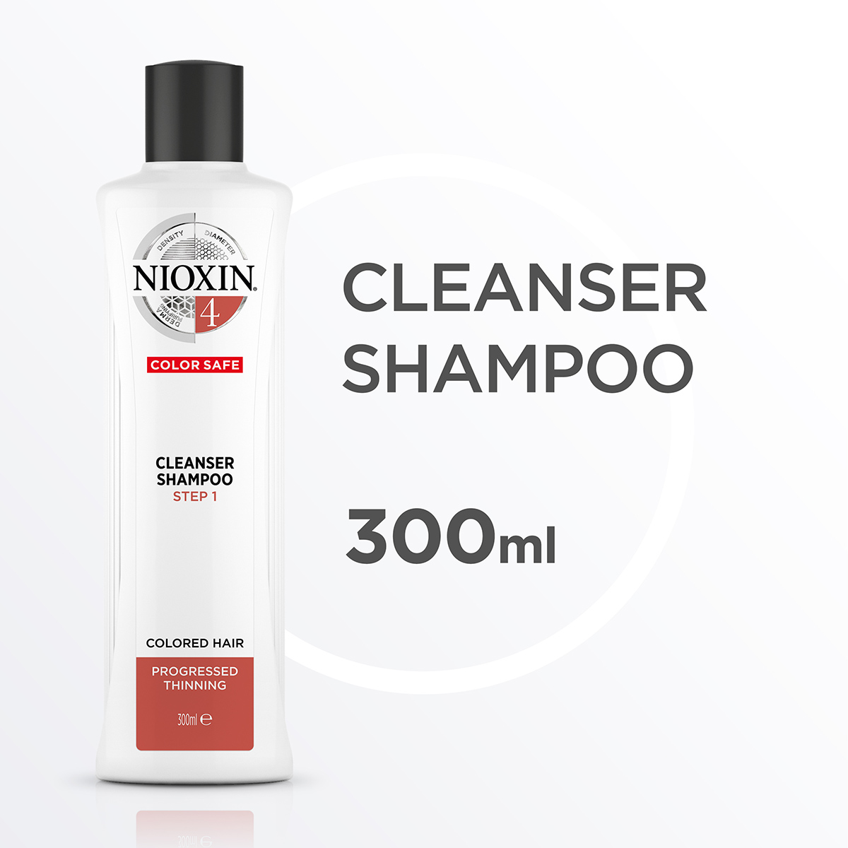 Nioxin System 4 Cleanser Shampoo 300ml - Hairsale.se