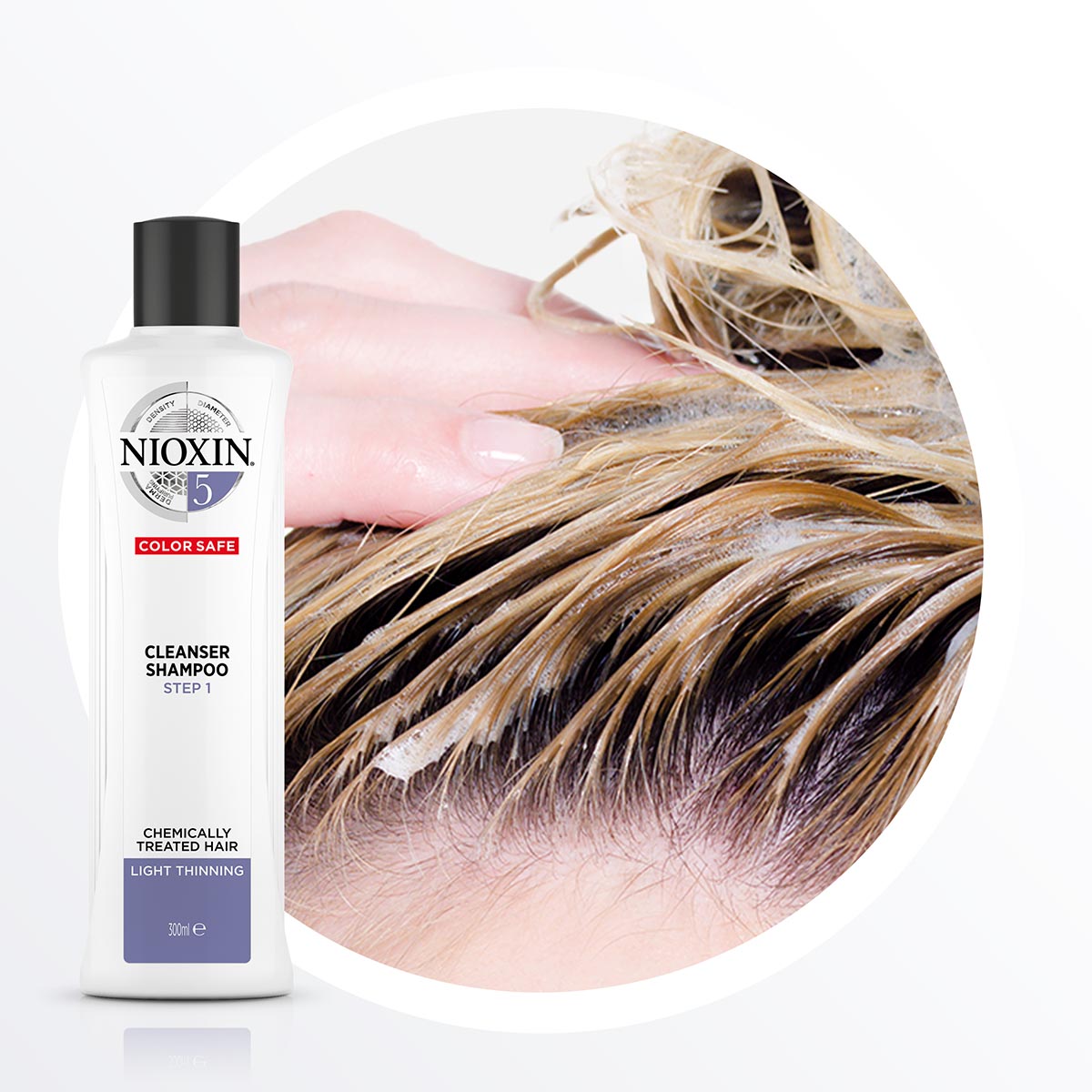 Nioxin System 5 Cleanser Shampoo 300ml - Hairsale.se