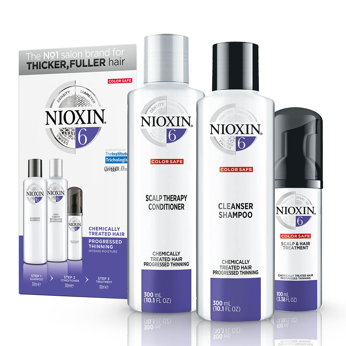 Nioxin System Kit 6 XXL - 3 produkter