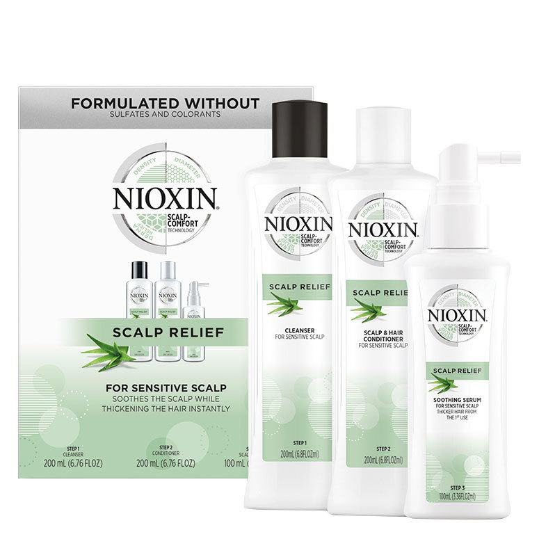 Nioxin System Kit Scalp Relief - 3 produkter - Hairsale.se