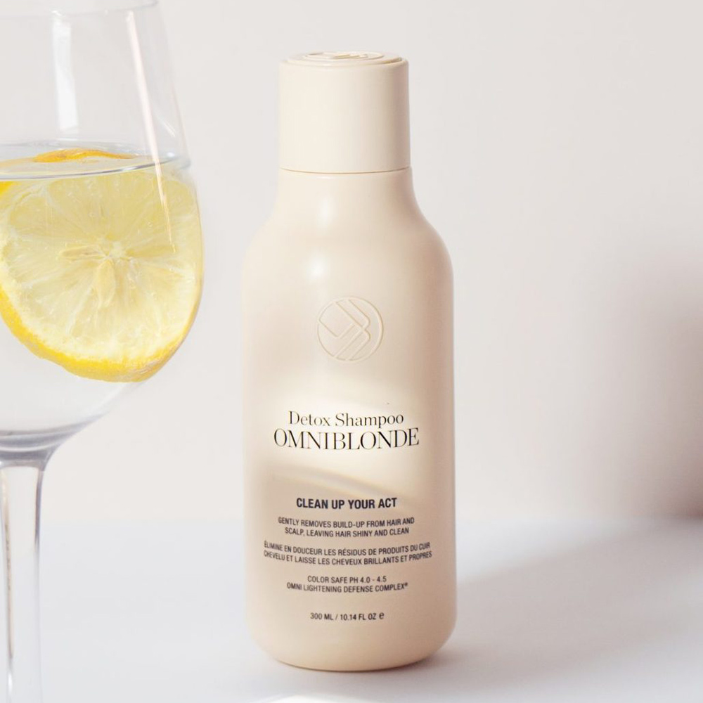 Omniblonde DUO - Tomato Retreatment + Detox Shampoo - Hairsale.se