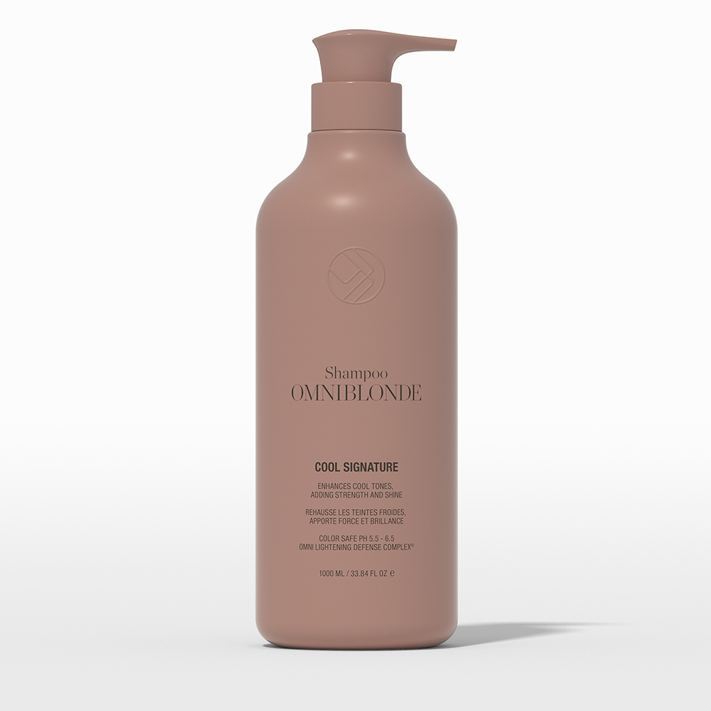 Omniblonde Cool Signature Shampoo, Silvershampoo, 1000ml - Hairsale.se