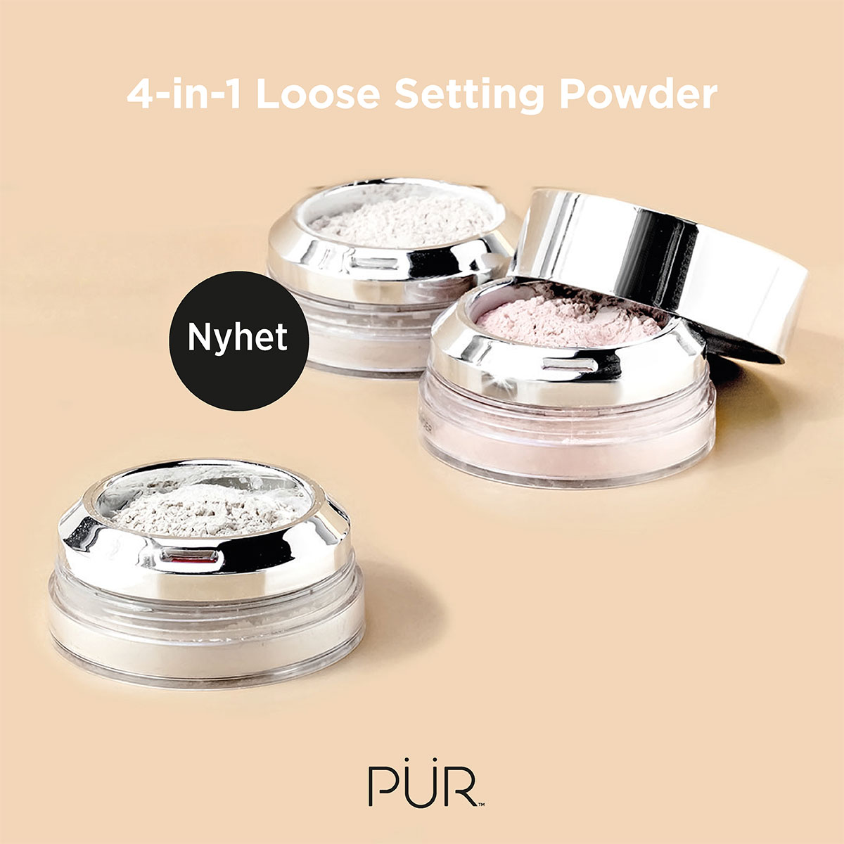 PUR 4-in-1 Loose Setting Powder Peach - Hairsale.se