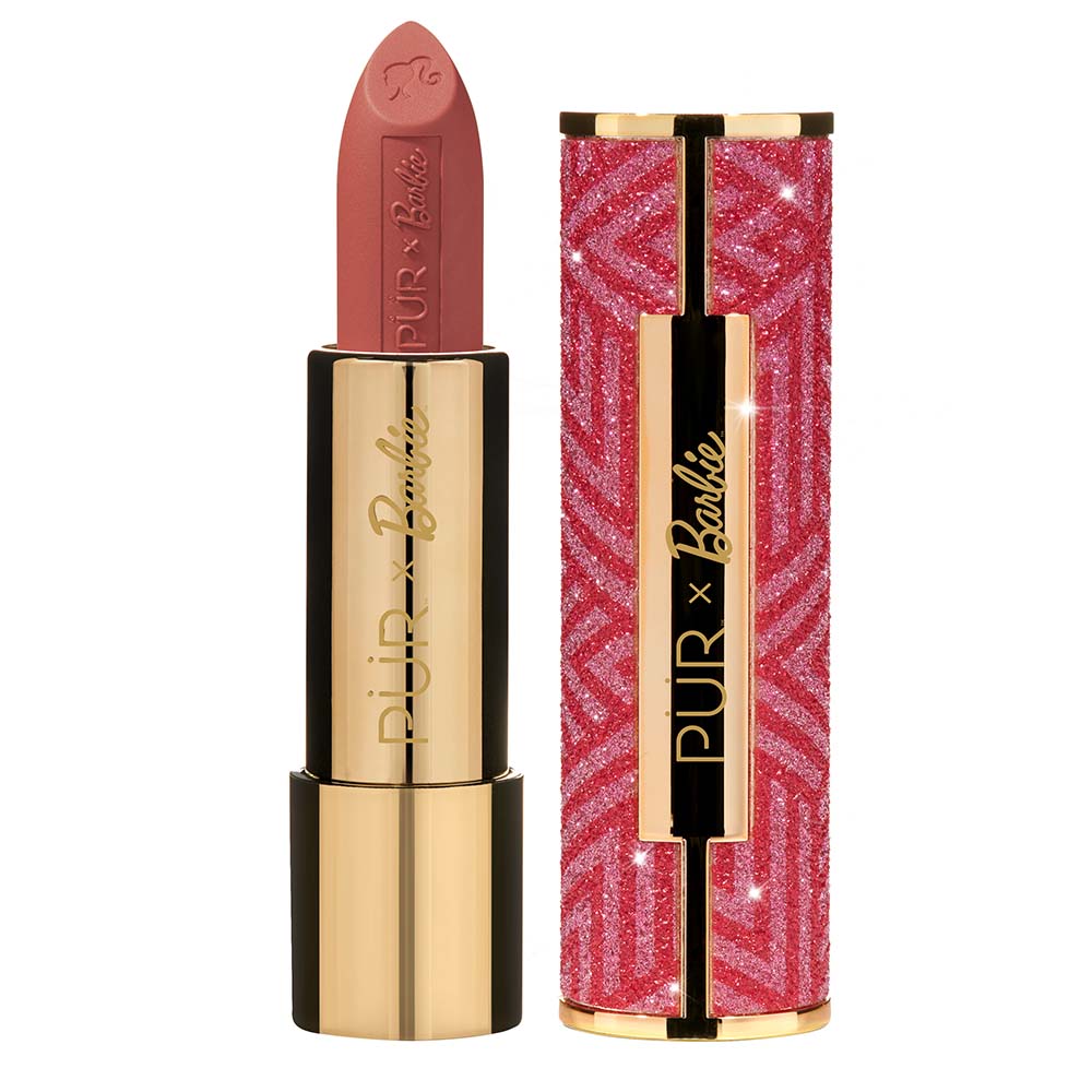 PUR X Barbie Iconic Lips Innovator rosa läppstift - Hairsale.se