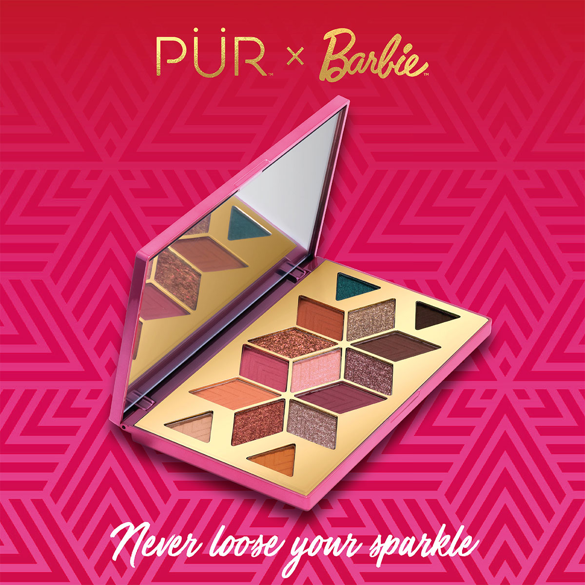 PUR X Barbie Eyeshadow Palette - Hairsale.se