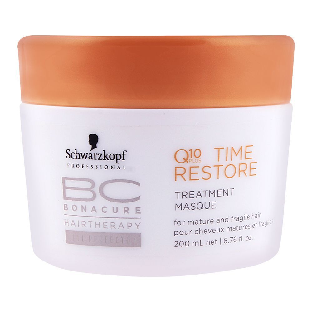 Schwarzkopf Bonacure Q10 Time Restore Treatment Masque 200ml - Hairsale.se