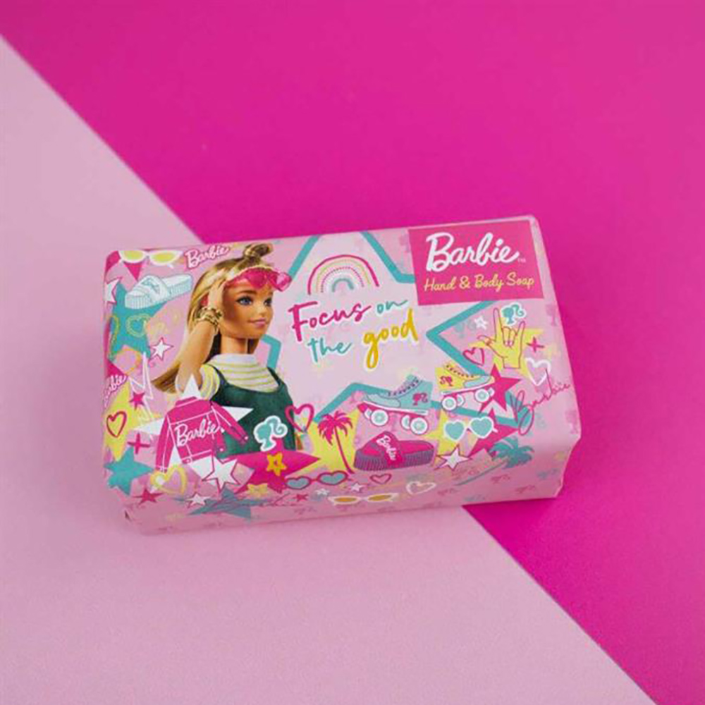 Barbie Soap FOCUS ON THE GOOD Vanilj + Persika, 190g - Hairsale.se