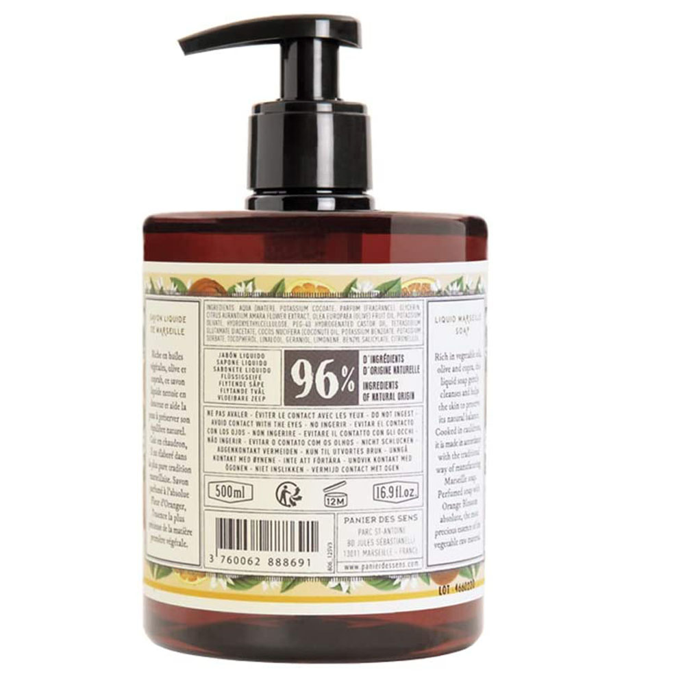 Panier des Sens Flytande Tvl 500ml Orange Blossom - Hairsale.se