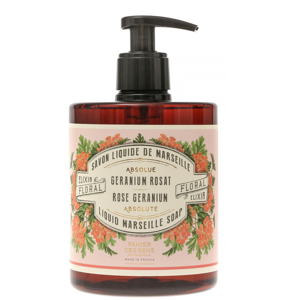 Panier des Sens Flytande Tvl 500ml Rose Geranium - Hairsale.se