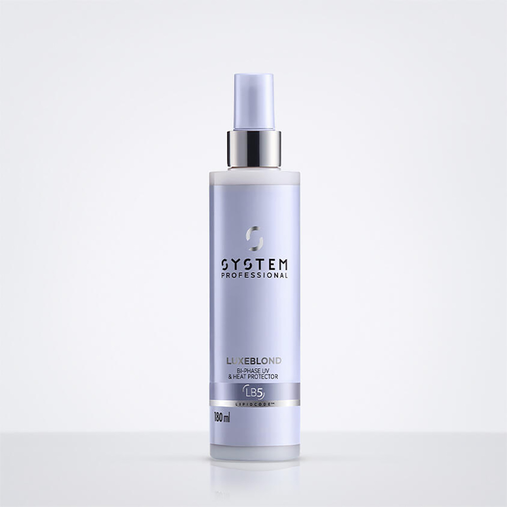 System Professional LuxeBlond Bi-Phase UV o Heat Protector, 180ml - Hairsale.se