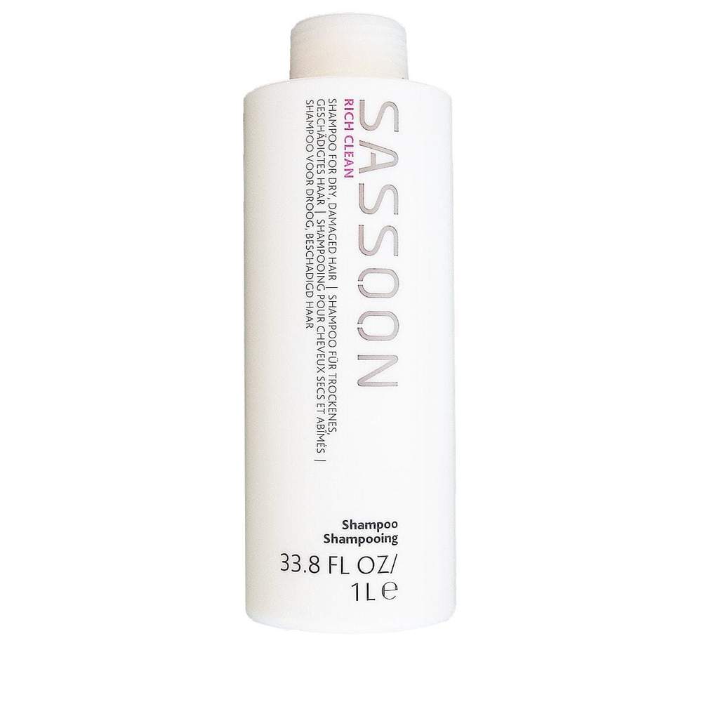 Sassoon Rich Clean Shampoo 1000ml - Hairsale.se