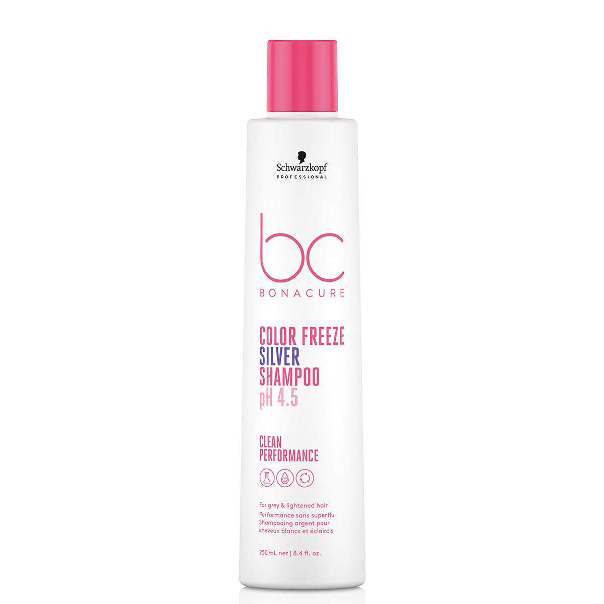 BC Bonacure Color Freeze Silver Shampoo pH 4,5, 250 ml - Hairsale.se