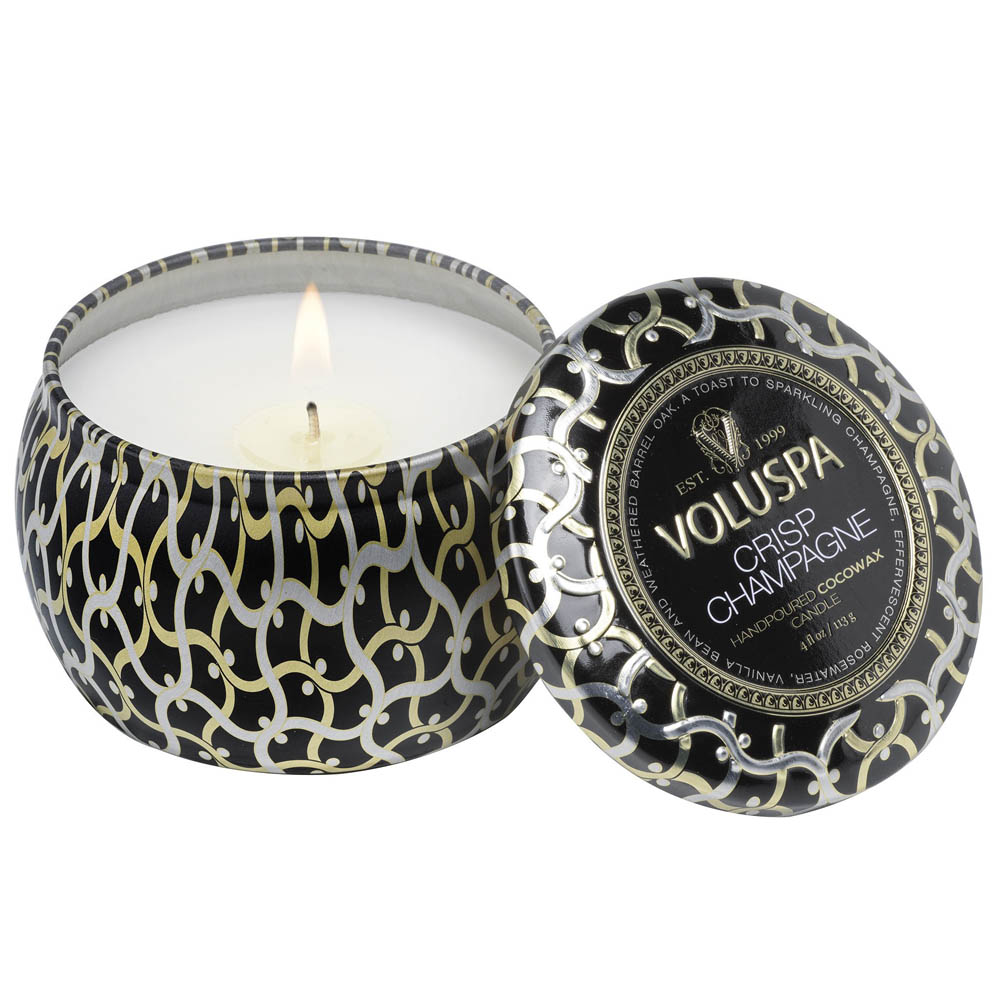 Voluspa Giftset Maison Noir, Mini Tin Trio - Hairsale.se